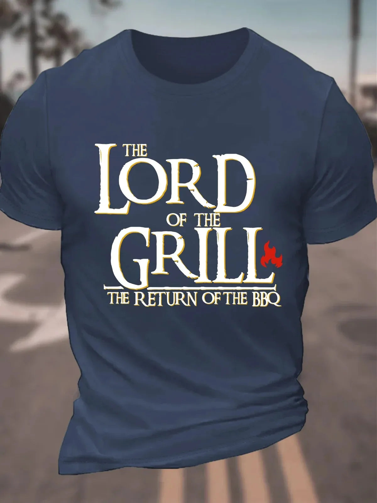 Lord Of The Grill The Return Of The BBQ - 100% Cotton