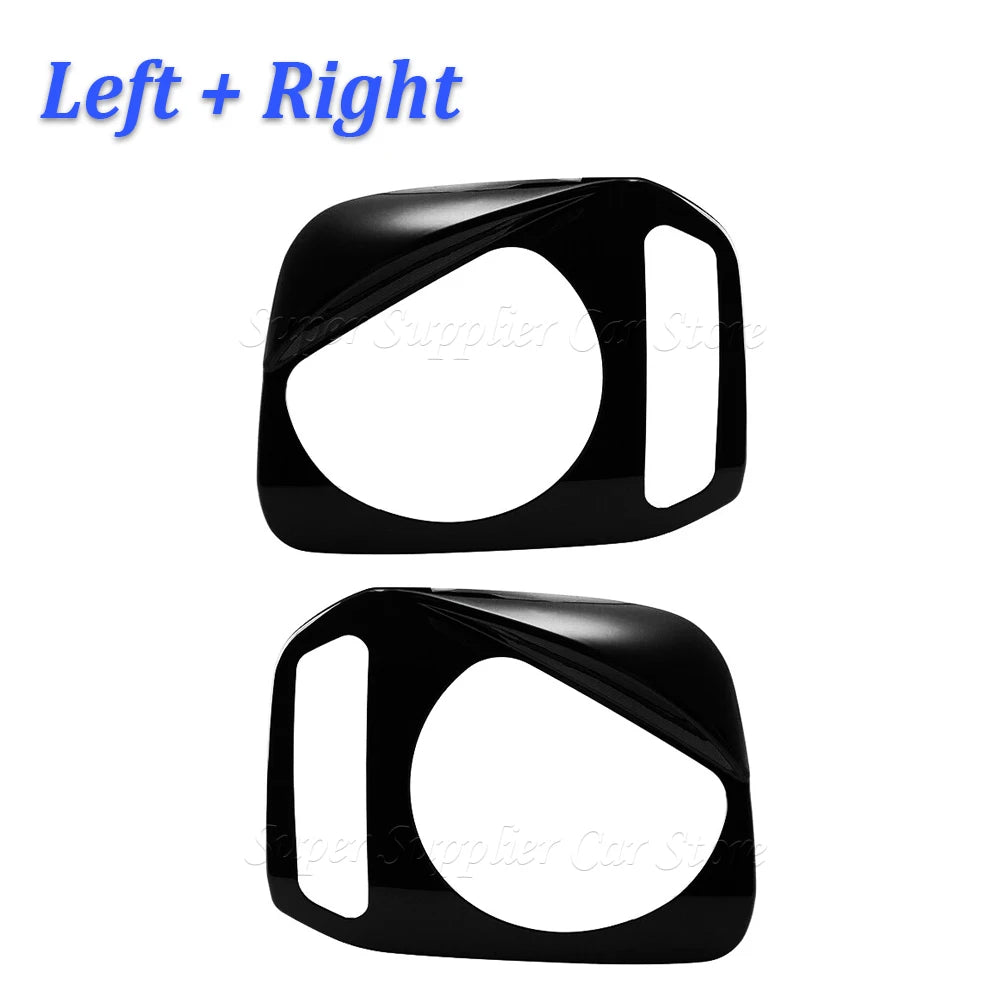 New For Suzuki Jimny 2007- 2017 Car Front Headlight Lamp Cover Trim Decor Angry Eyes
