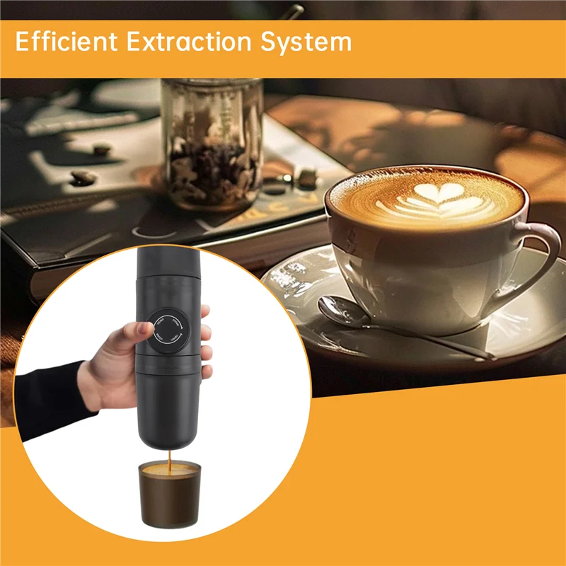 A52Q-Portable Coffee Machine 70ML Espresso