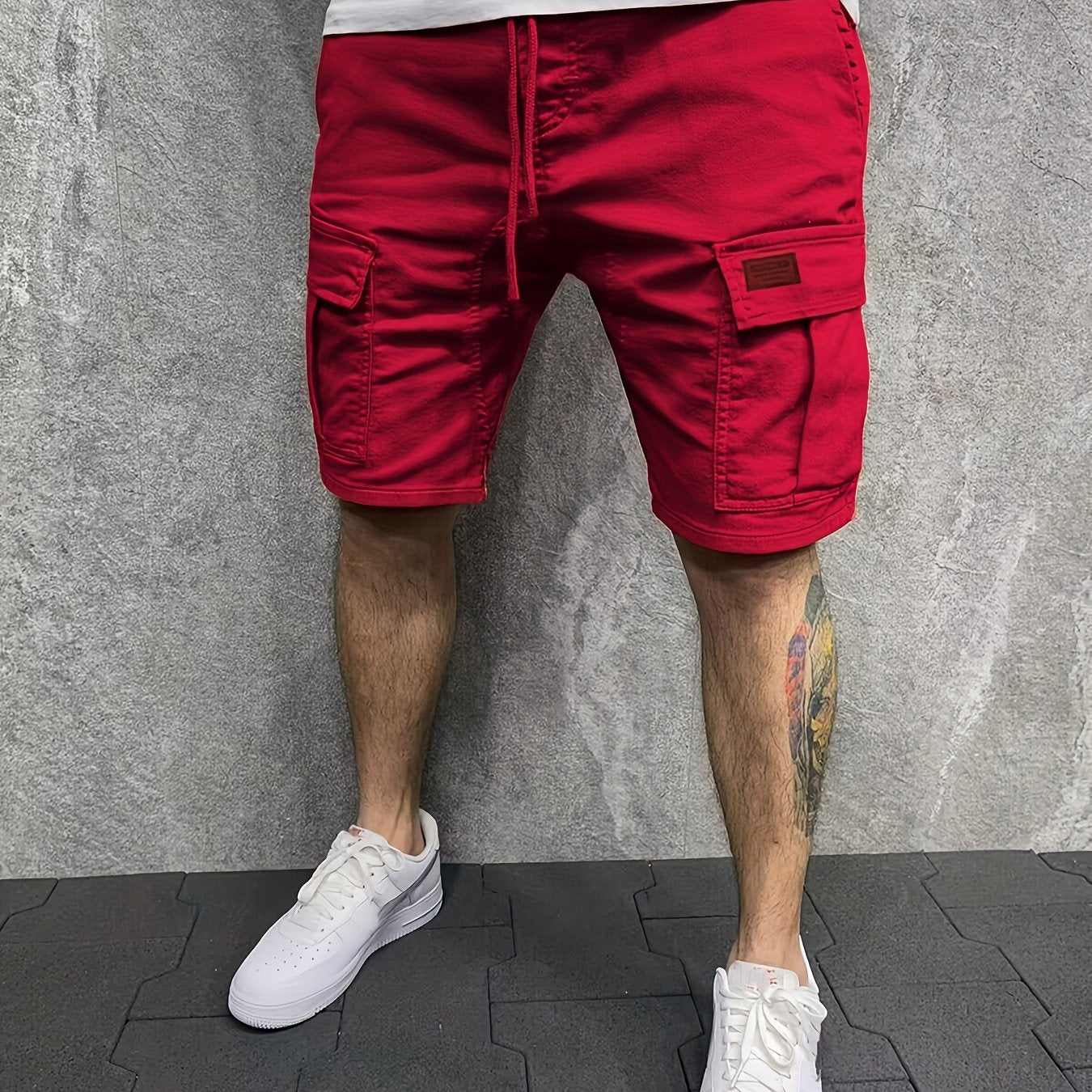 Mens 100% Cotton Cargo Shorts - December Special!