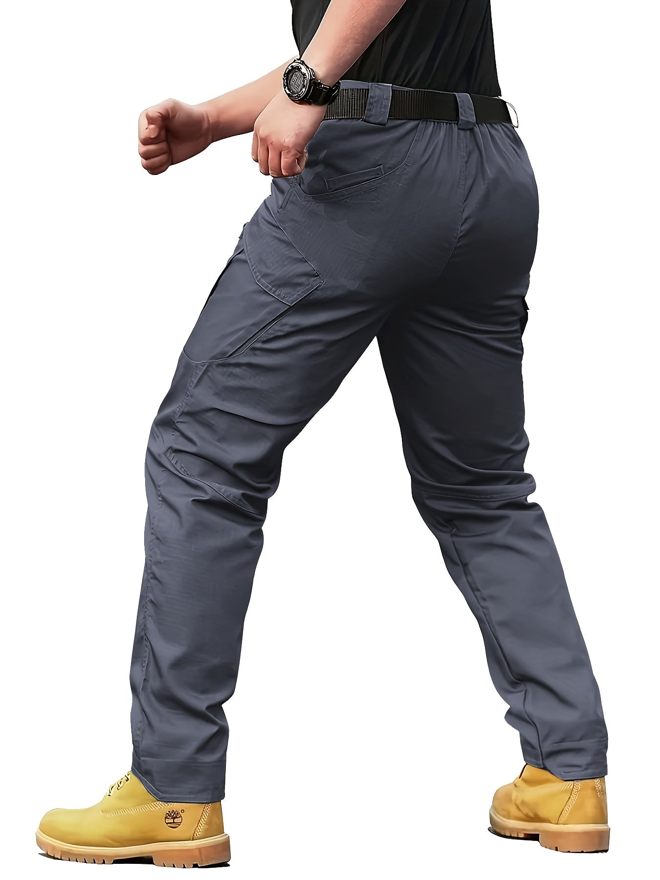 Men's Tactical and Outdoor Military Pants Without Belt.