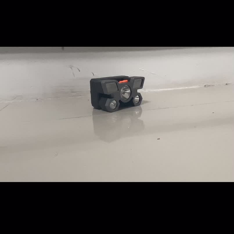 Dericam USB Rechargeable Headlamp Portable 5LED Headlight.