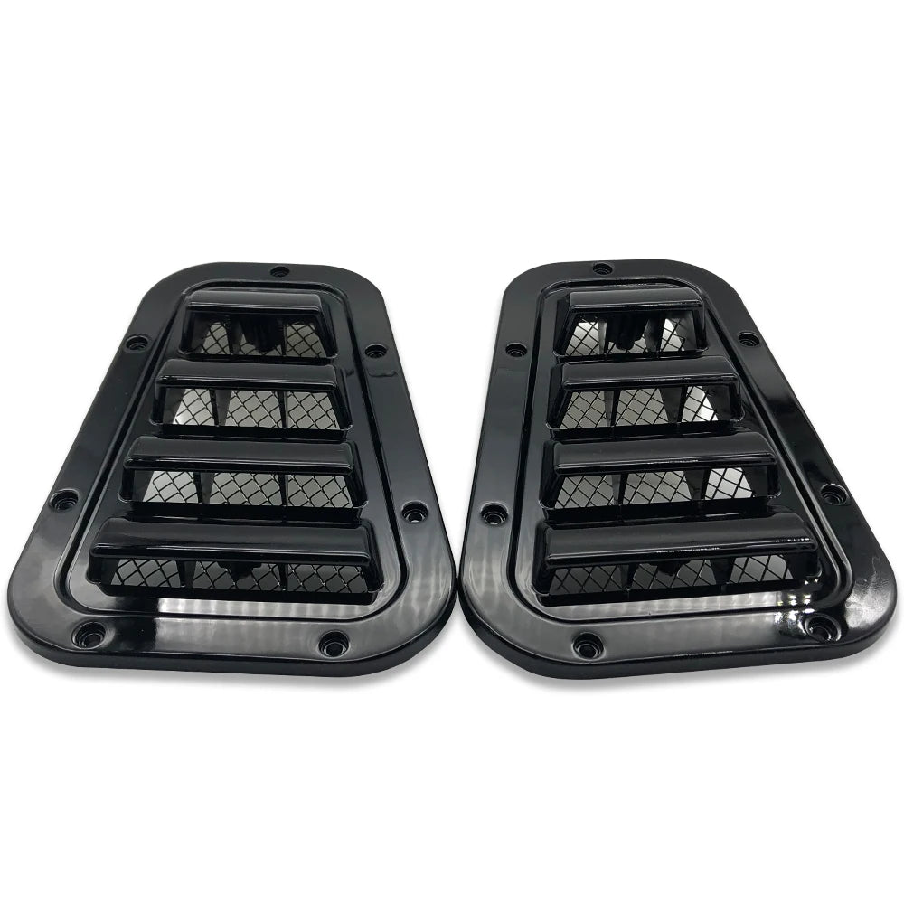 Car Side Front Engine Hood Bonnet Vents Cover For Land Rover, Land Cruiser and Ford Raptor.