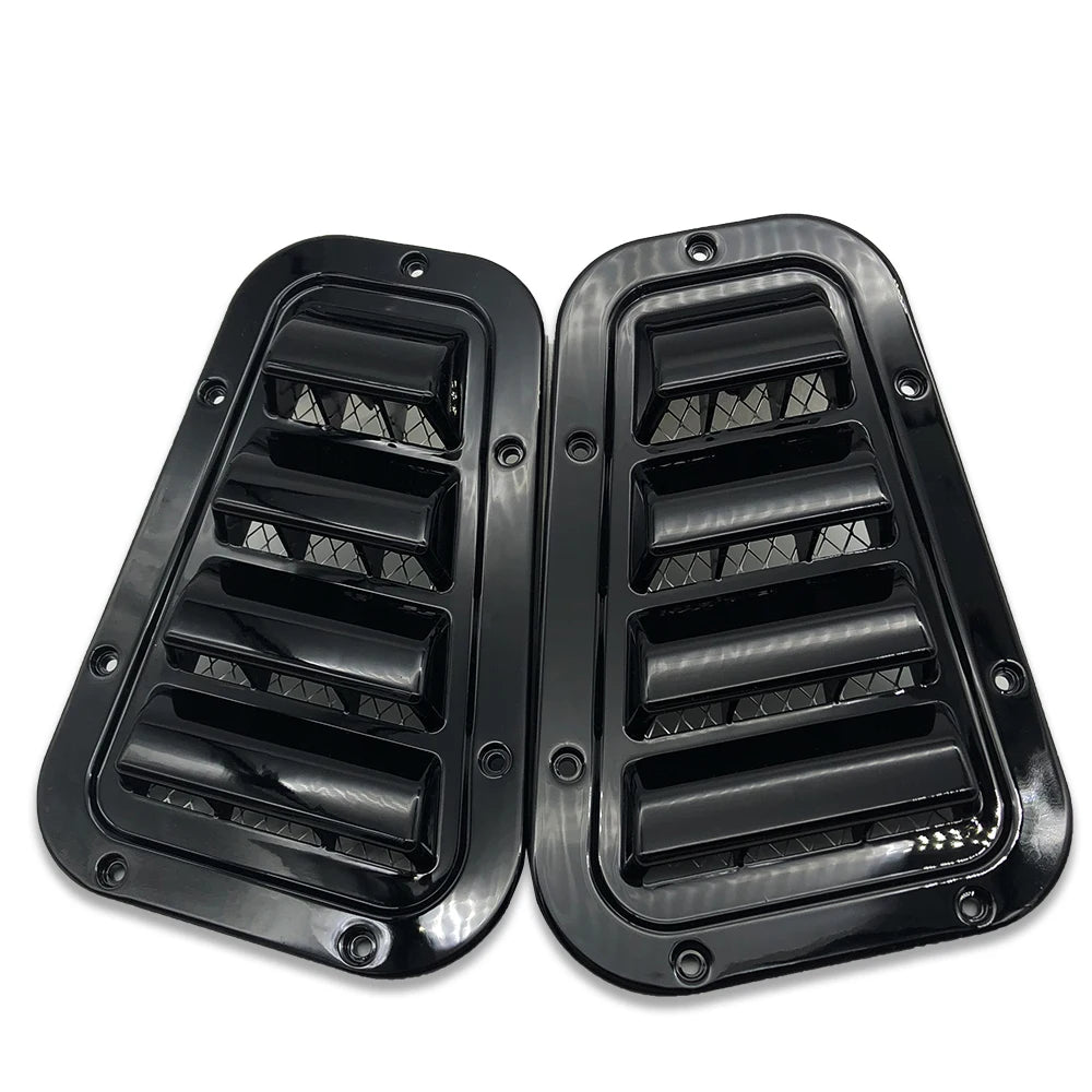 Car Side Front Engine Hood Bonnet Vents Cover For Land Rover, Land Cruiser and Ford Raptor.