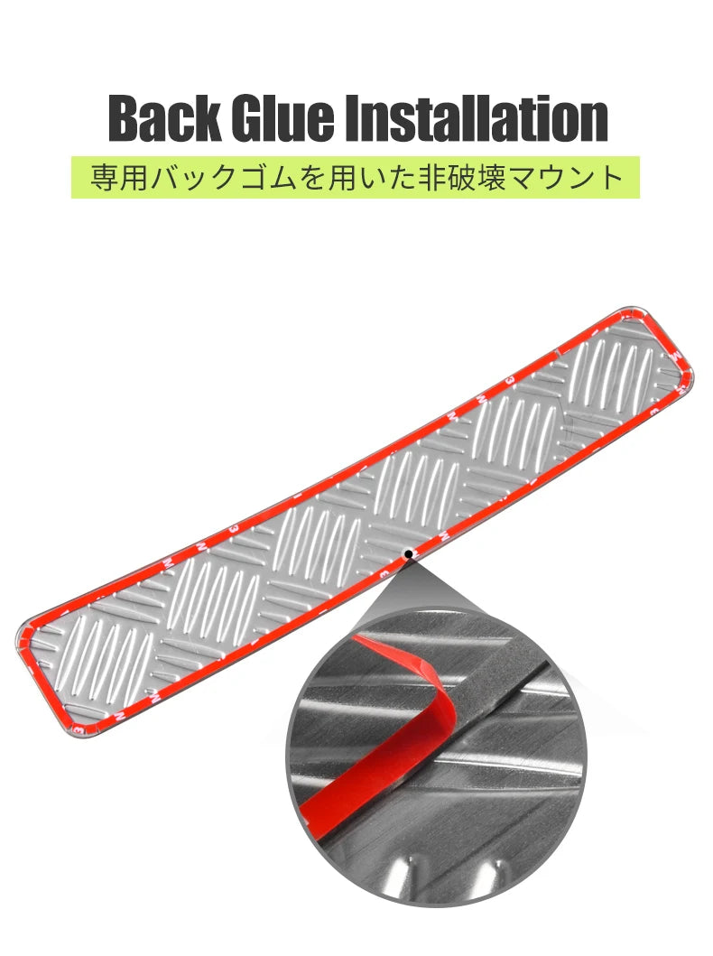 4pcs Car Front Bumper Lip Front Grille Cover Trim Body Kit Stainless Steel Decoration For Jimny JB64 JB74 Car Styling Accessory