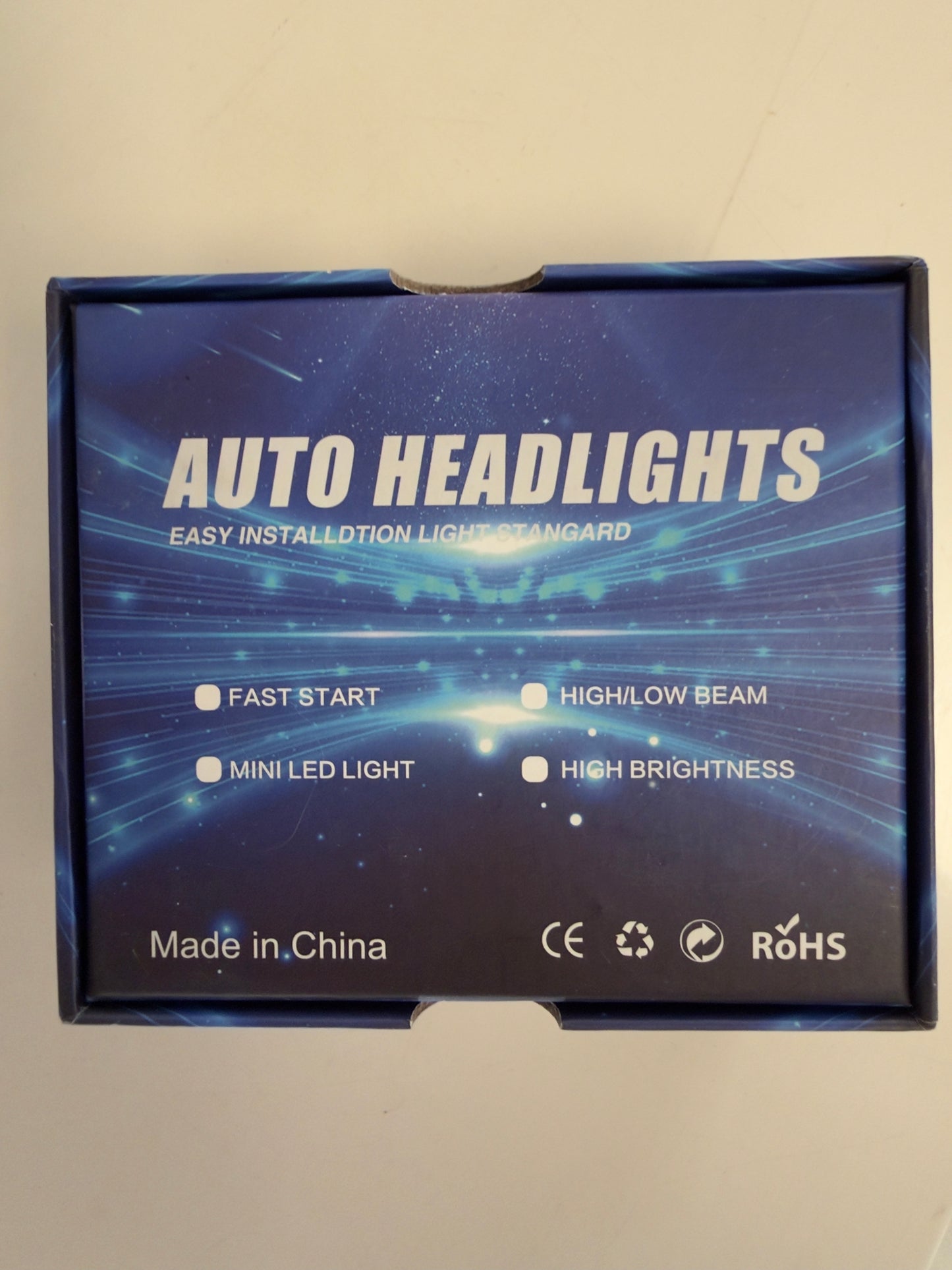 9005 200W Ultra Bright LED Vehicle Headlight 15000 Lumens With Cooling Fan