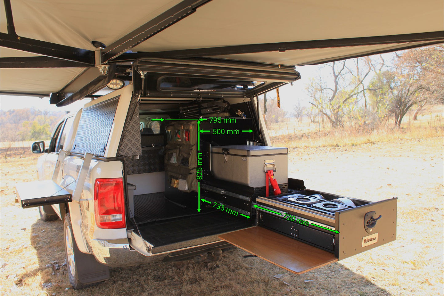 Sincas 3 Burners Gas Stove for Home, Caravan and now embedded in 4x4 drawer's systems.