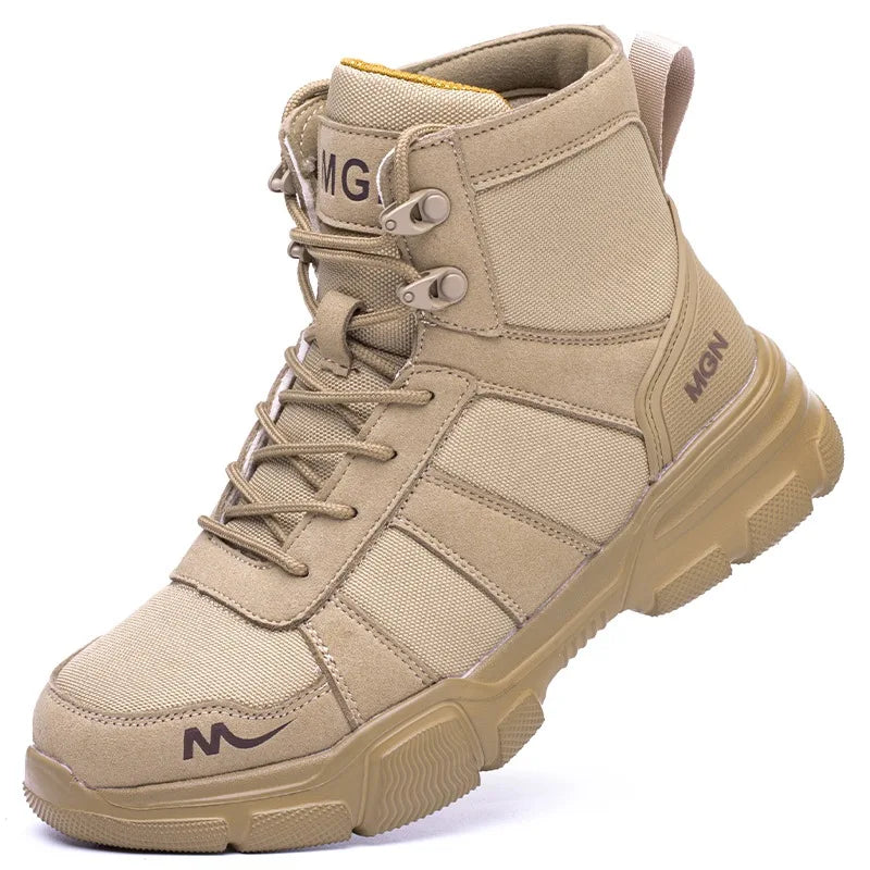 Kankeirr - German Design - Waterproof Anti-Puncture Outdoor Adventure Hiking Tactical Boots