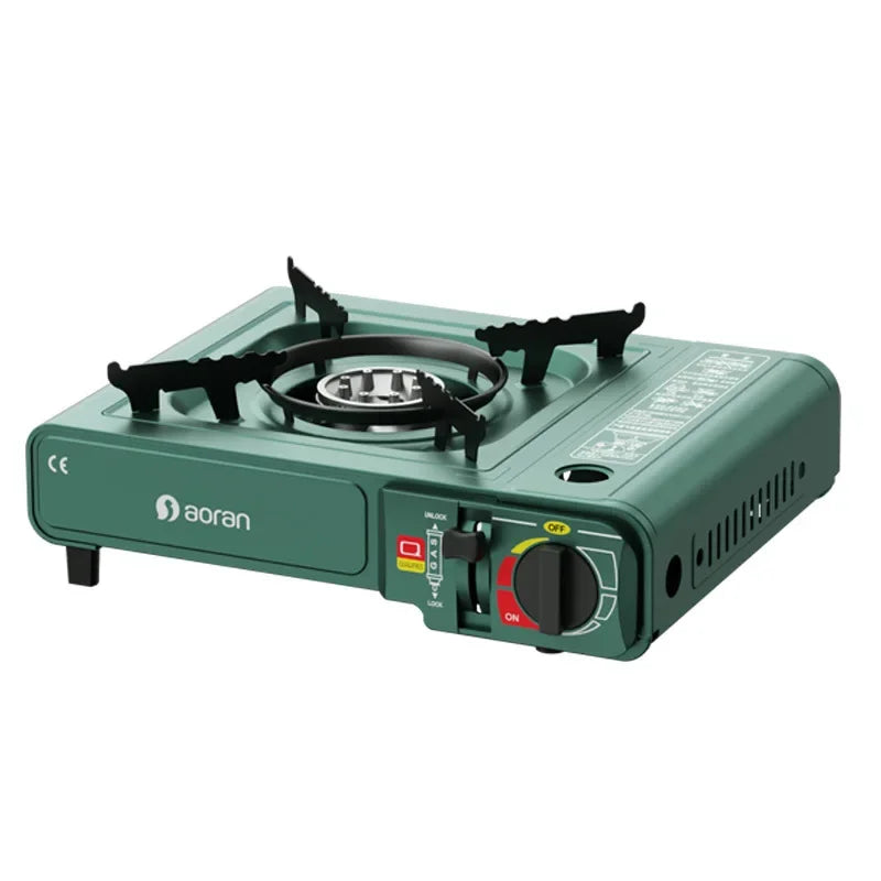 Camping Stove Gas Portable Windbreak Foldable