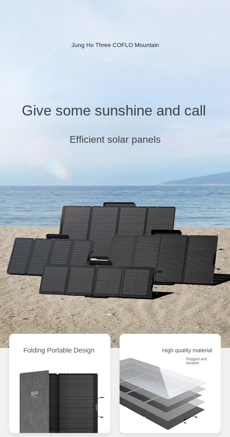 ECOFLOW 160W Solar Panel For Ecoflow.