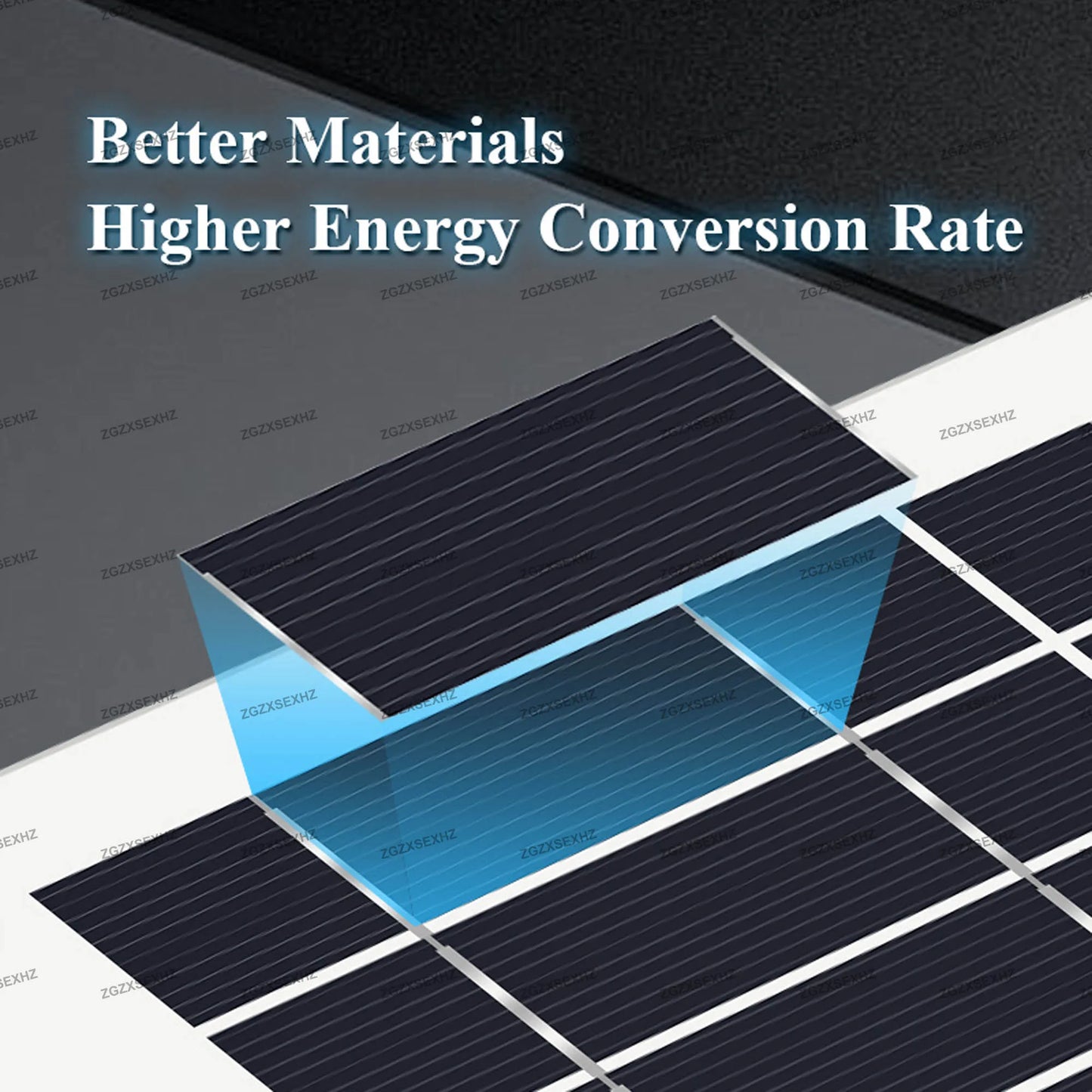 200W Solar Panel Kit, Portable Monocrystalline Solar Charger with Controller for Power Bank.