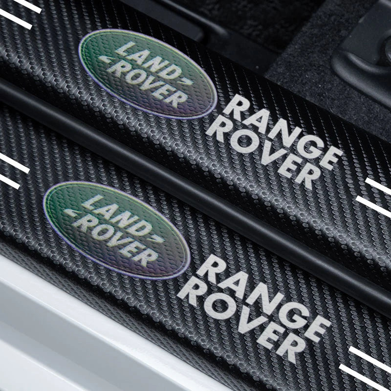 Land Rover 3D Carbon Fiber Wrap, Protective Film Anti Scratch Matte Black.