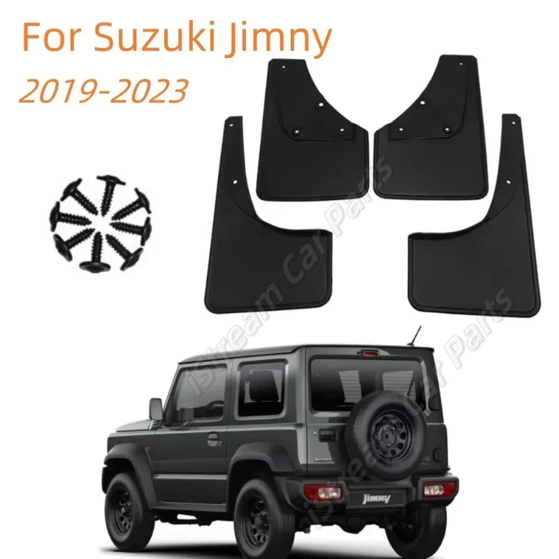 4pcs Car Mudflaps for Suzuki Jimny 2019-2023