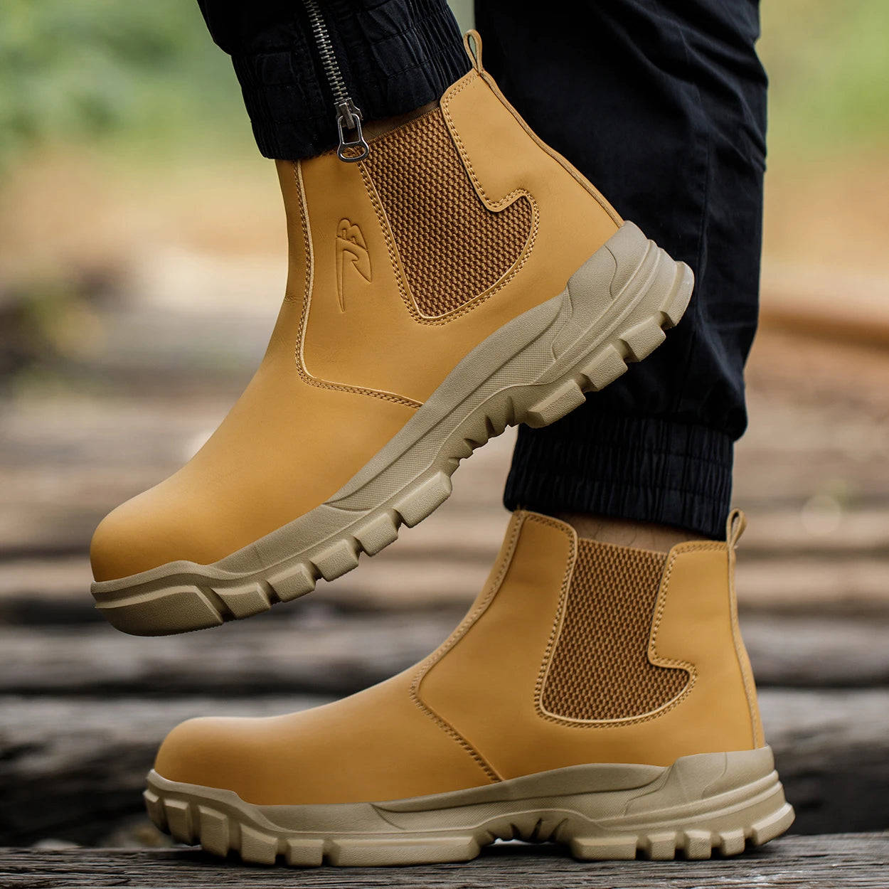 Kankeirr - German Design - Waterproof Anti-Puncture Outdoor Adventure Hiking Tactical Boots