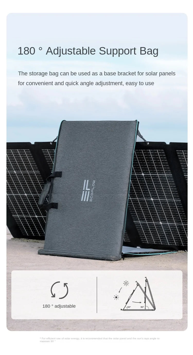 ECOFLOW 160W Solar Panel For Ecoflow.