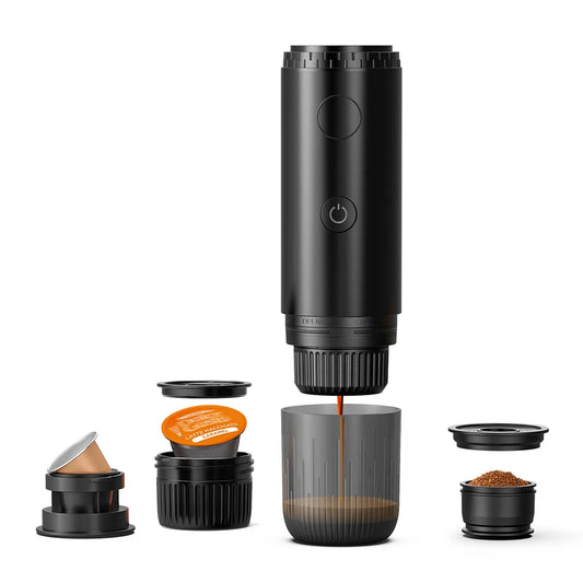 Capadeli Portable Espresso/Nespresso/Dolce Gusto, Italian Design Coffee Machine.