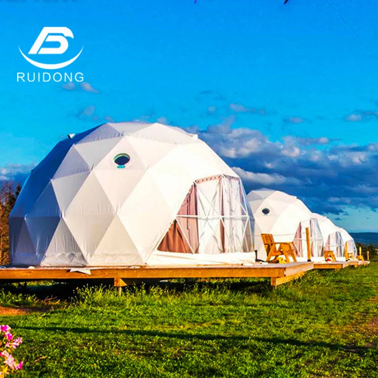 RUIDONG - Waterproof PVC Dome tent. Quick to install.