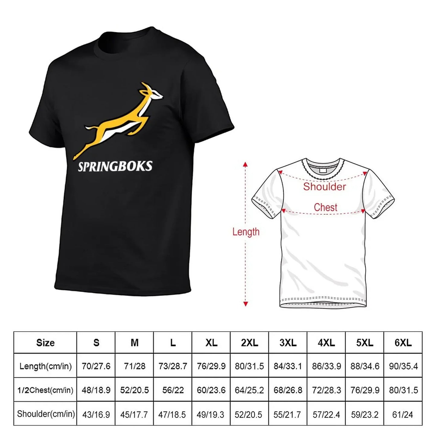 #1 BEST SELLER - South Africa National Rugby Merchandise T-Shirt