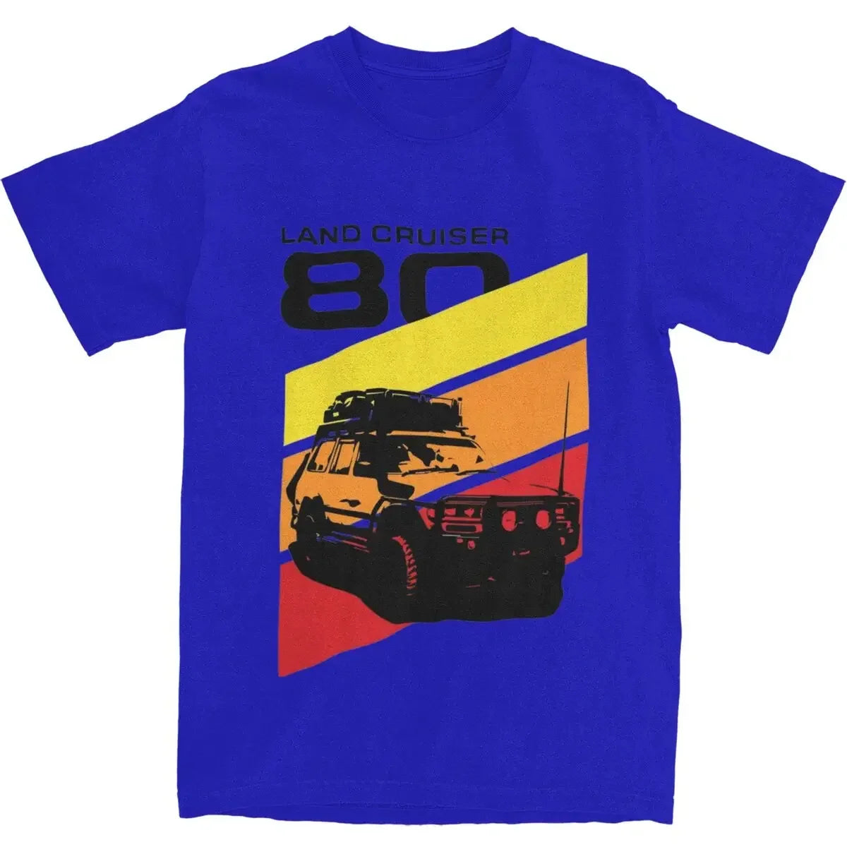 Original Limited Edition Land Cruiser 80 Off Road Tee Shirt Short Sleeve