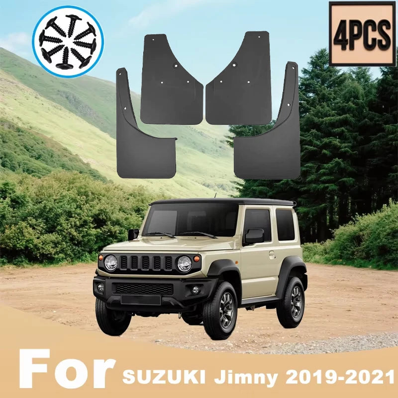 For SUZUKI Jimny 2019-2021 Automotive Tire Mudguard Waterproof Prevent Mud Splashing