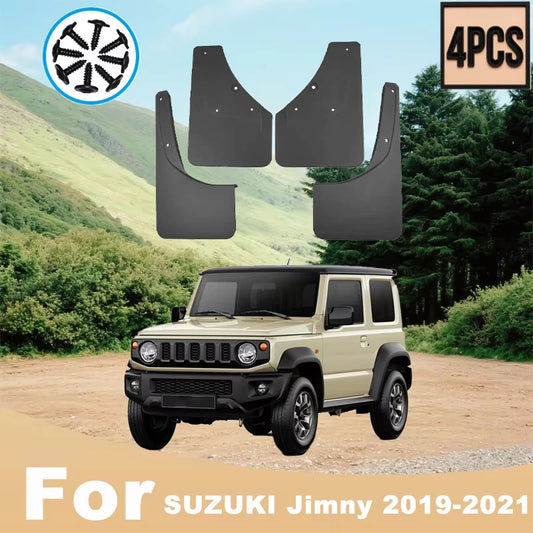 For SUZUKI Jimny 2019-2021 Automotive Tire Mudguard Waterproof Prevent Mud Splashing