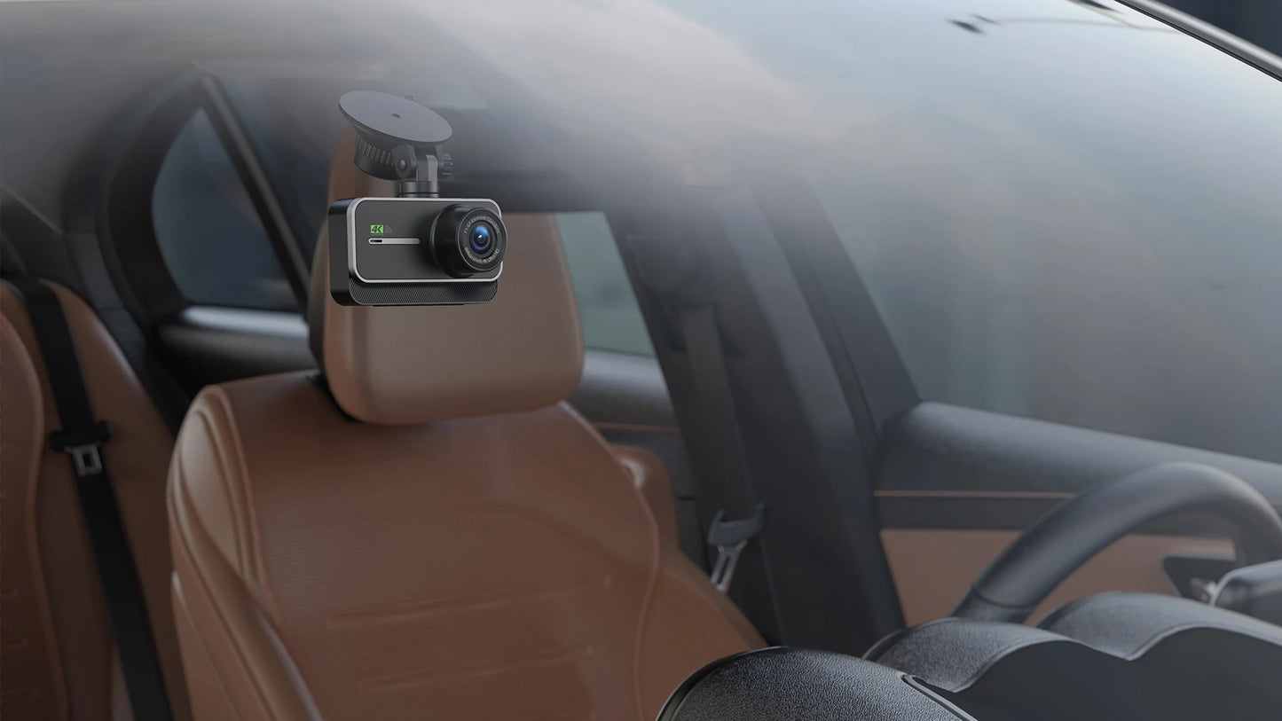 Dash Cam for Cars Car Camera Dash Cam 4K WIFI Camera for Car Front and Rear Dash Camera Black Box 24H Parking Mode Recorder