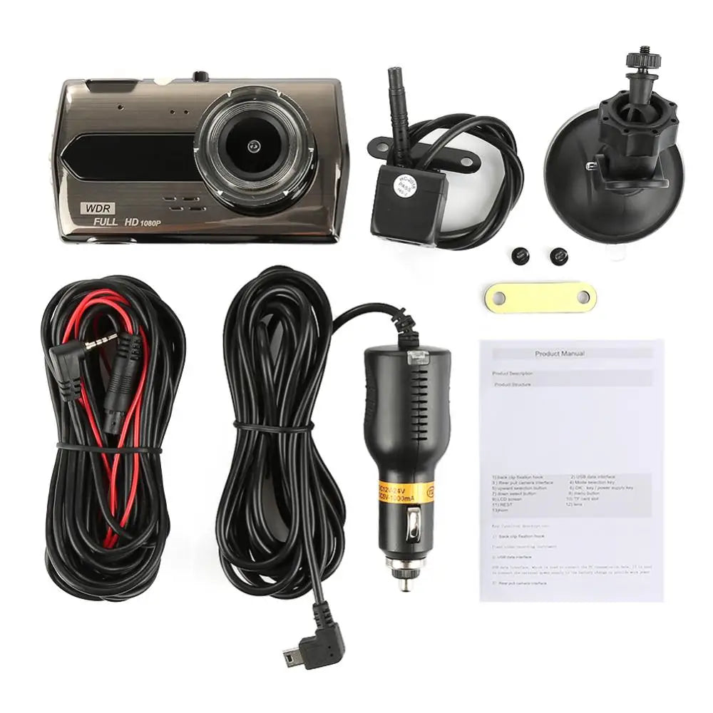 Dash Cam WiFi GPS Car DVR HD 1080P Drive Video Recorder Black Box Dashcam Night Vision Vehicle Camera Car Accessories Registrar