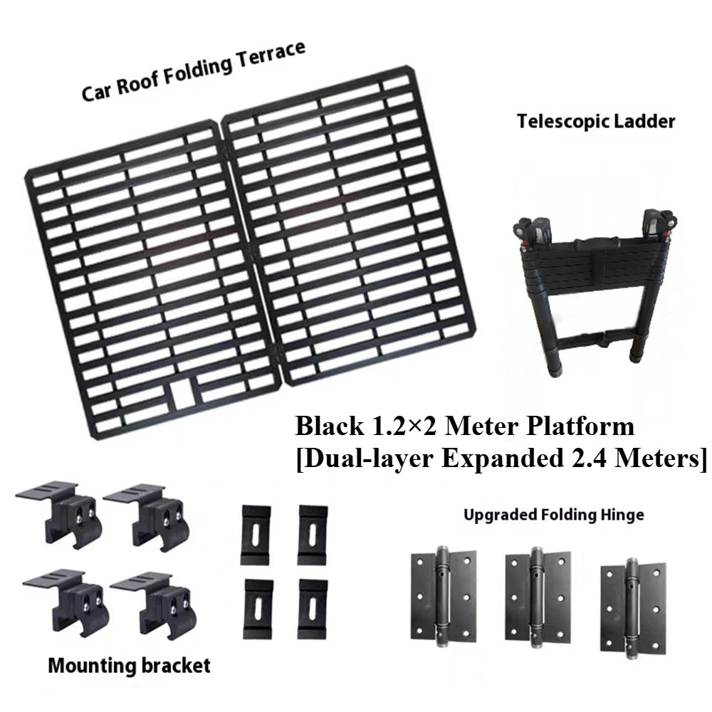 SUV Off-road Vehicle Roof Rack Expansion Platform.