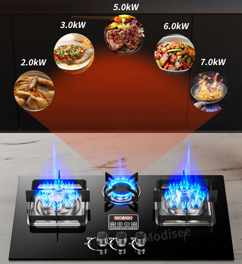 Sincas 3 Burners Gas Stove for Home, Caravan and now embedded in 4x4 drawer's systems.