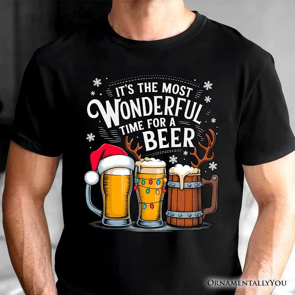 "It's The Most Wonderful Time for a Beer" T‑Shirt