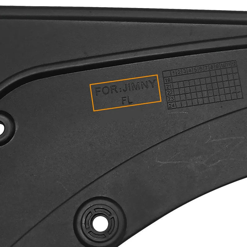 4pcs Car Mudflaps for Suzuki Jimny 2019-2023