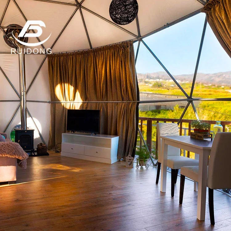 RUIDONG - Waterproof PVC Dome tent. Quick to install.