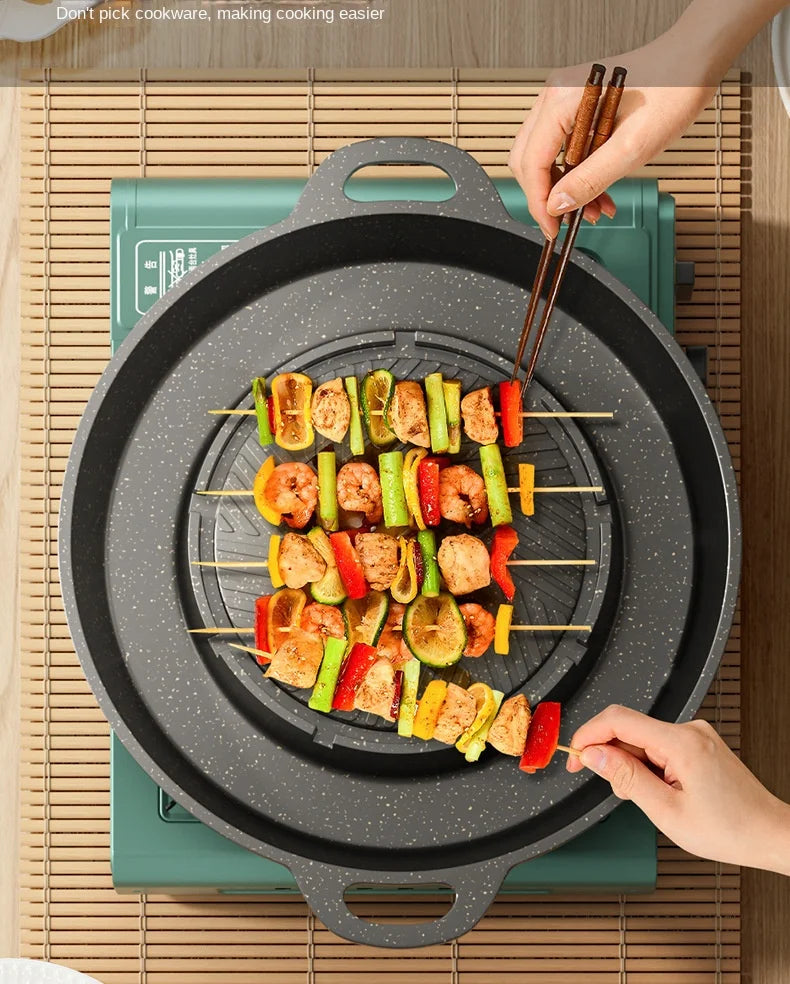 Camping Stove Gas Portable Windbreak Foldable