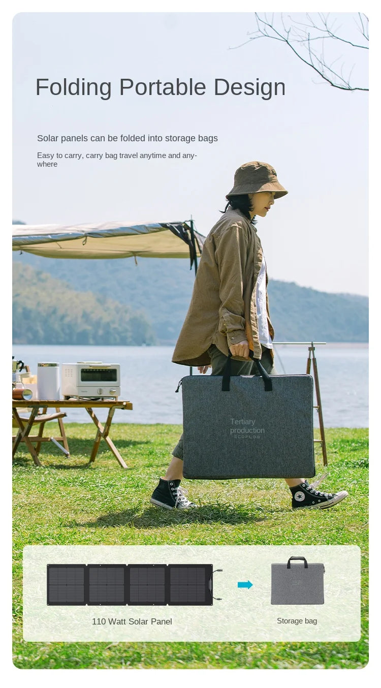 ECOFLOW 160W Solar Panel For Ecoflow.