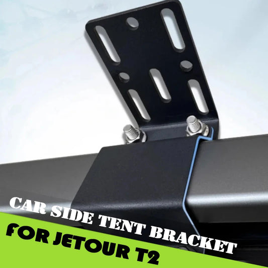 Car Side Tent Bracket Roof Canopy Tent Fit for Jetour Traveller T2 2023 2024 2025 Side Tent Bracket Roof Outdoor Car Accessories