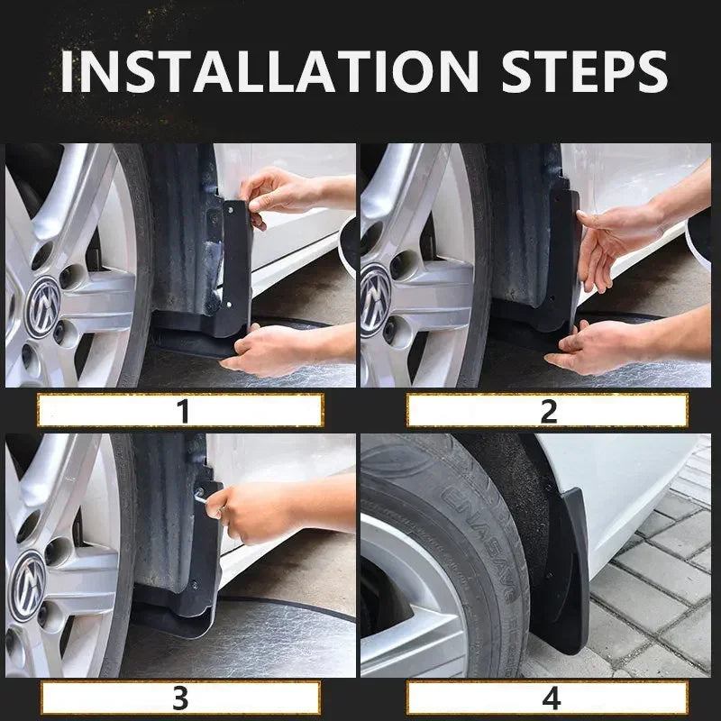 4pcs Car Mudflaps for Suzuki Jimny 2019-2023