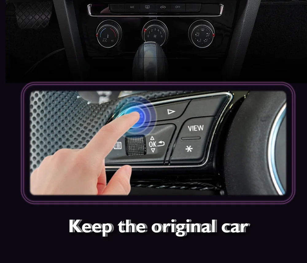 Android 15 Car Radio For VW Volkswagen Caravelle 6 T6 2015 - 2020 4G QLED