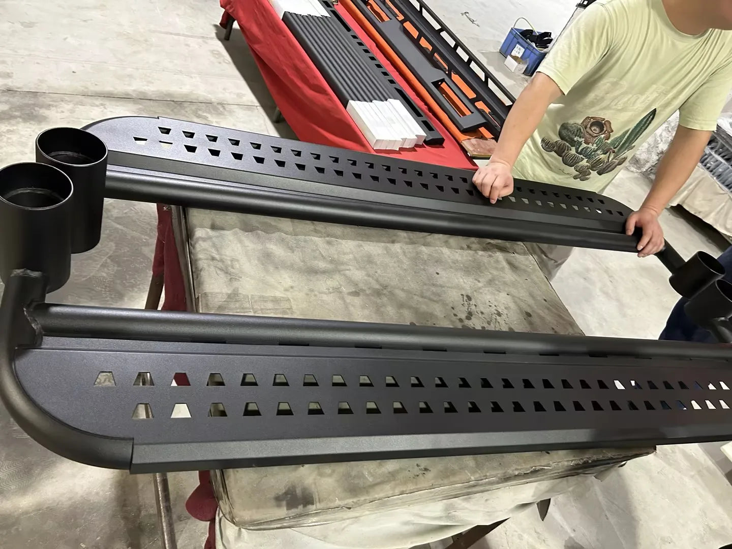 TELLIKA India Jimny 5 Door Accessories Factory Steel Running Boards Side Step Pedal Bars For New Suzuki Jimny 2023 2024