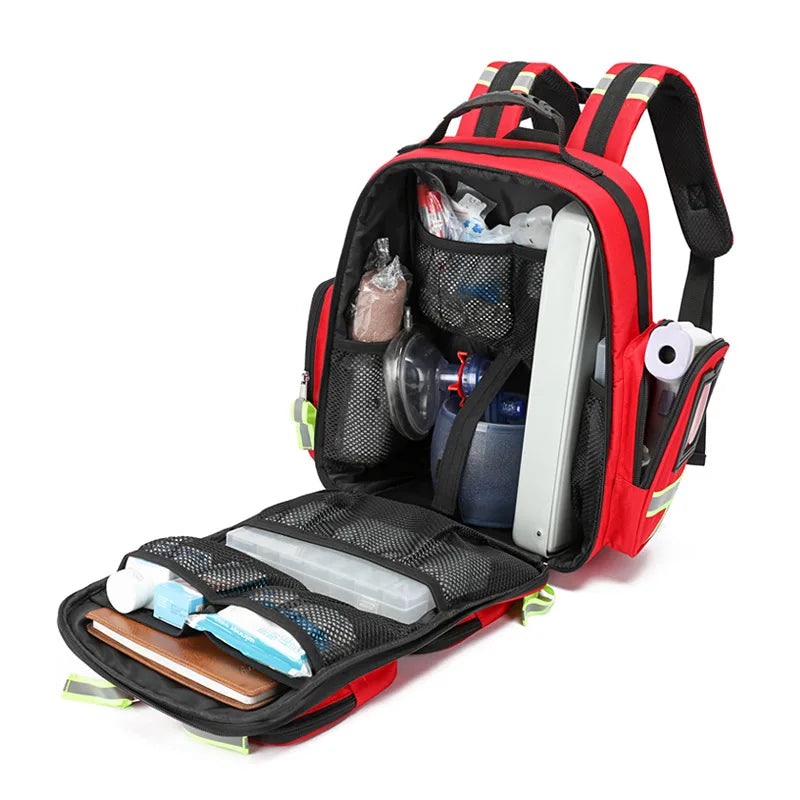 First Aid Kits Emergency Rescue Backpacks Large Capacity