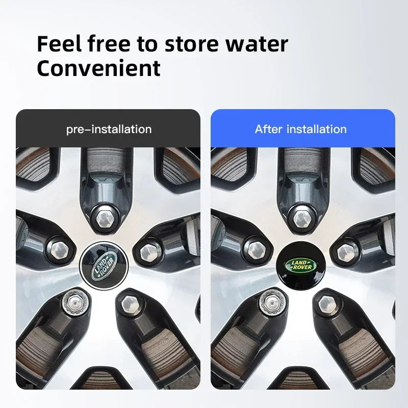 Land Rover Hub Cap Car Logo Center Cap High Quality Accessories For Land Rover Range Rover Evoque Velar