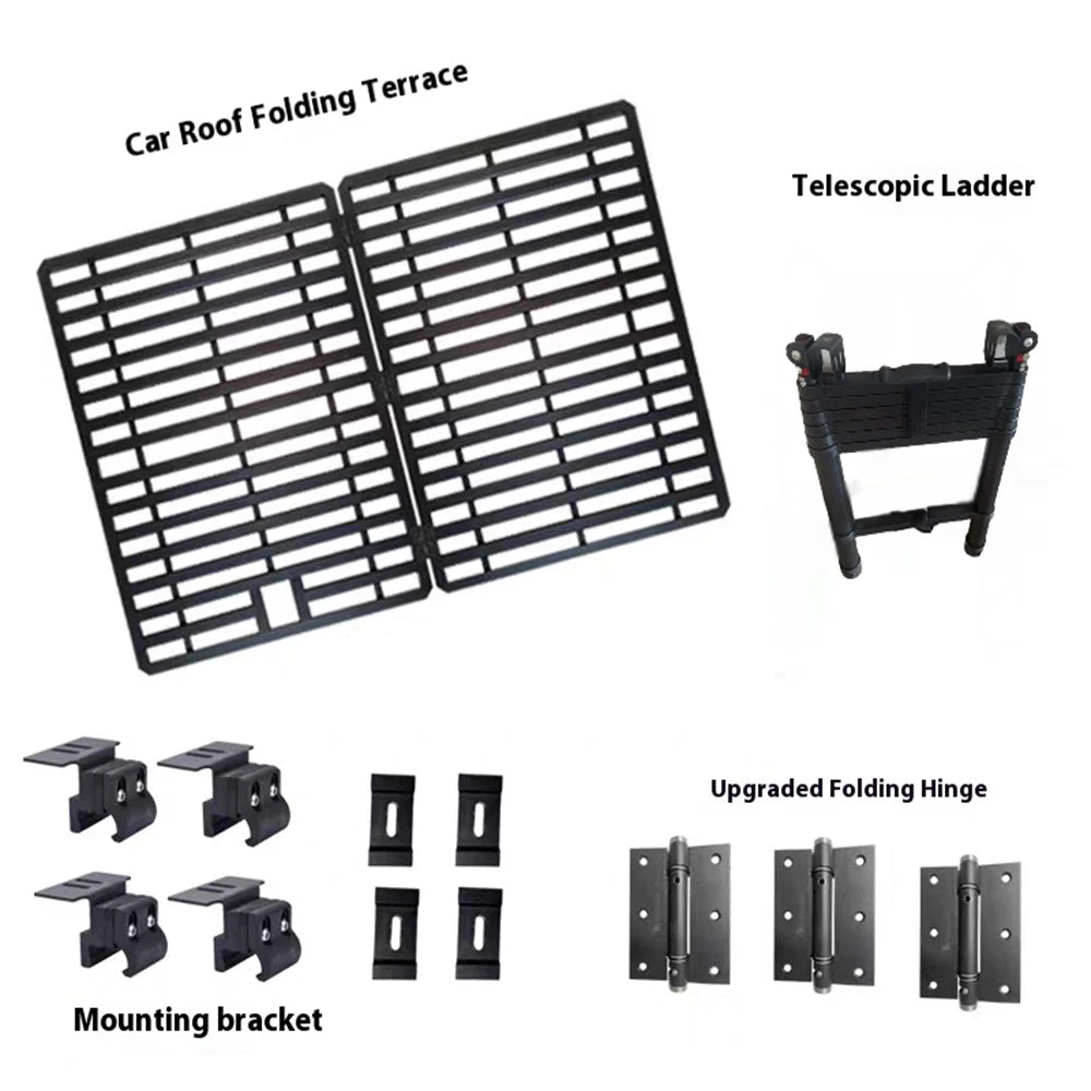 SUV Off-road Vehicle Roof Rack Expansion Platform.