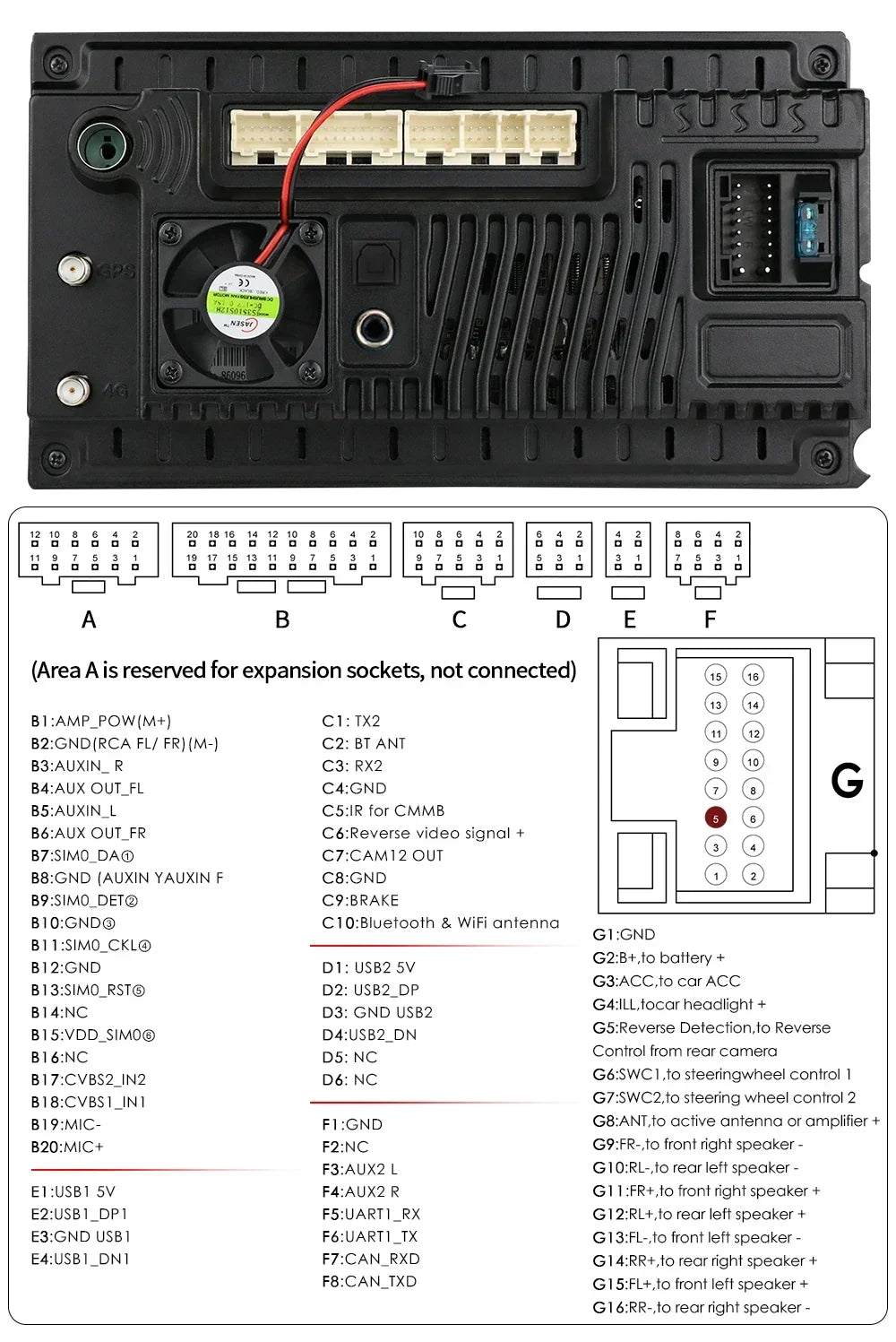 Android 15 Car Radio For VW Volkswagen Caravelle 6 T6 2015 - 2020 4G QLED