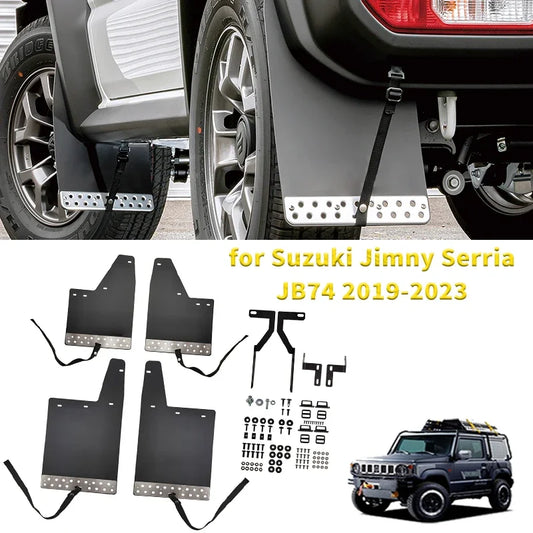 Suzuki Jimny JB74 2019 2020 2021 2022 2023 4pcs Mudguard Fender