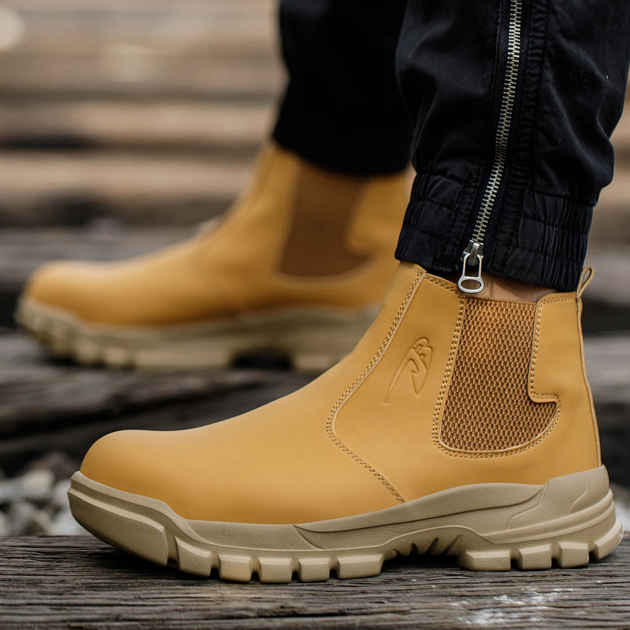 Kankeirr - German Design - Waterproof Anti-Puncture Outdoor Adventure Hiking Tactical Boots