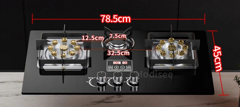 Sincas 3 Burners Gas Stove for Home, Caravan and now embedded in 4x4 drawer's systems.