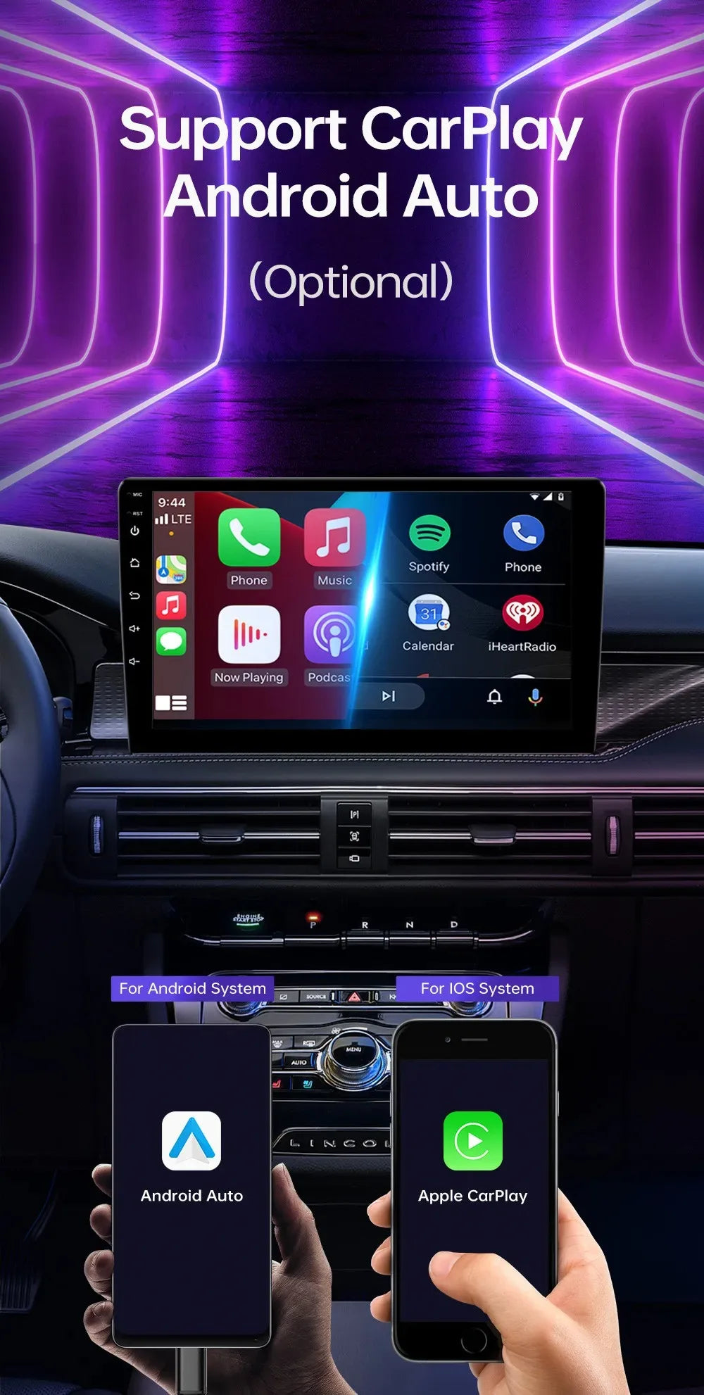 7/9/10 inch Universal Android 13 Car Radio 64G Autoradio android 2 Din car radio GPS BT Central Multimedia Smart car systems