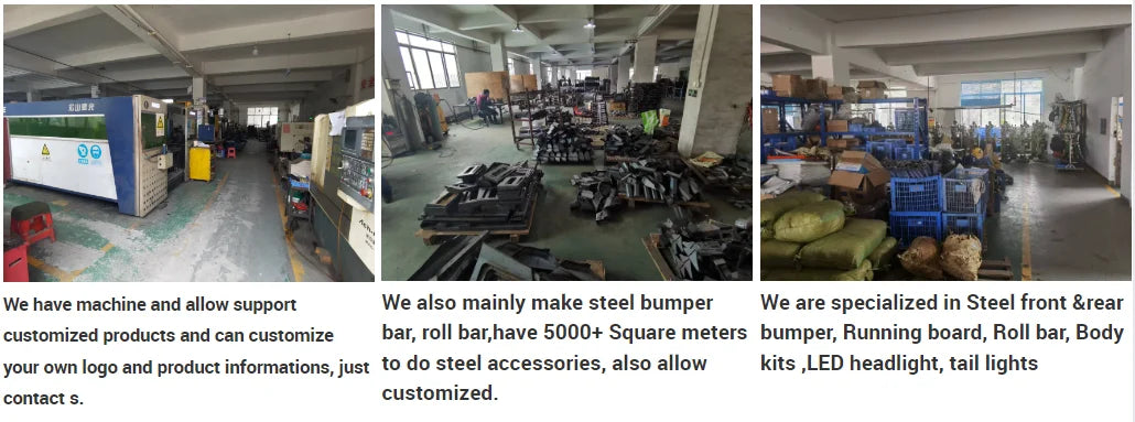 HM Steel Front Bumper For Suzuki Jimny Acce JB74 JB64 JB74W JB64W With LED With Winch Support Bull Bar For Suzuki Jimny Body Kit