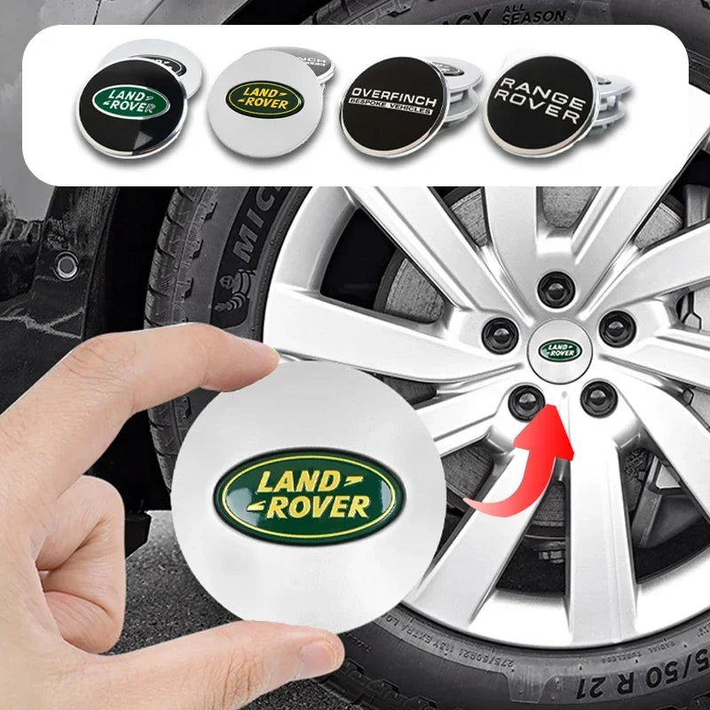Land Rover Hub Cap Car Logo Center Cap High Quality Accessories For Land Rover Range Rover Evoque Velar