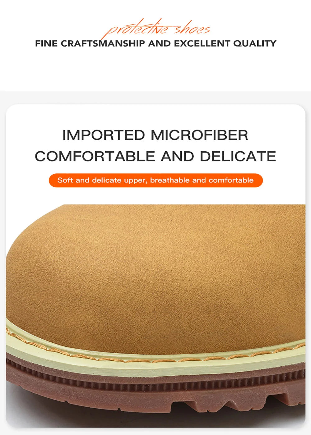 Waterproof Non-slip Boots - Leather Suede with anti-smash