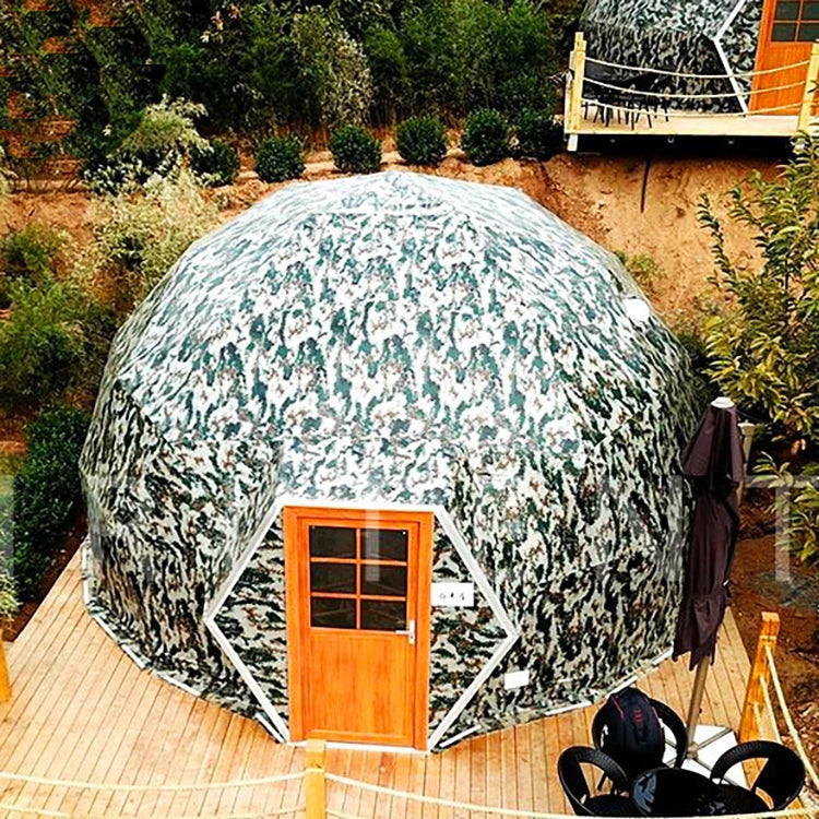 RUIDONG - Waterproof PVC Dome tent. Quick to install.